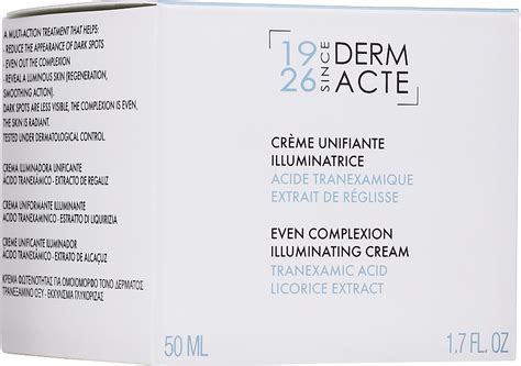 Crema facial iluminadora con extracto de regaliz y ácido tranexámico