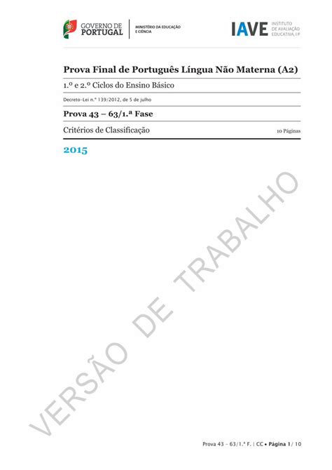 PDF 1 º e 2 º Ciclos do Ensino Básico portalmath pt A