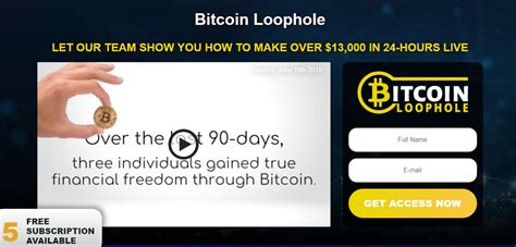 Bitcon Loophole Review Legit Software Or Scam Stealth Secrets