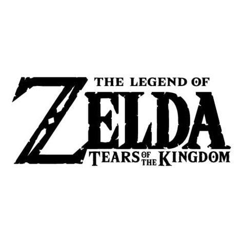 The Legend Of Zelda Tears Of The Kingdom Logo Vector Ai Png Svg