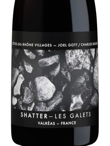 2021 Shatter Les Galets Côtes du Rhône Villages Valréas Vivino US