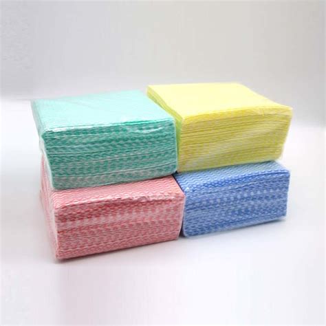 China Fatory Oem Disposable Non Woven Household Cleaning Wipes Cloth