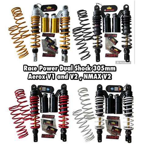 Race Power 305mm Aerox V1 And V2 Nmax V2 Premium R Plus Dual Shock