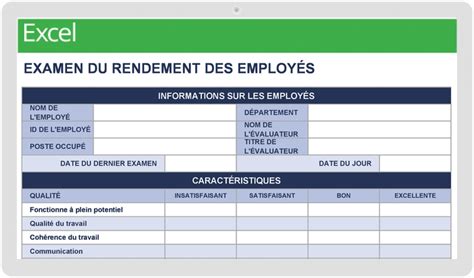 Exemples Cas Et Formulaires Dévaluation De Performance Smartsheet