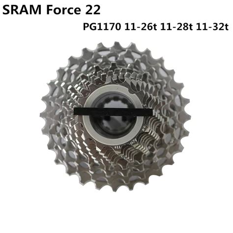 Sram Force 22 Pg 1170 Cassette 2x11 Speed 22s Road Bike Pg1170 Flywheel 11 26t 11 28t 11 32t