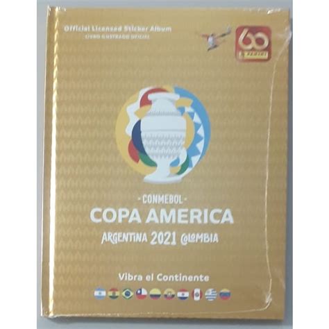 Album De Figurinhas Copa America 2021 Capa Dura Lacrado Shopee Brasil