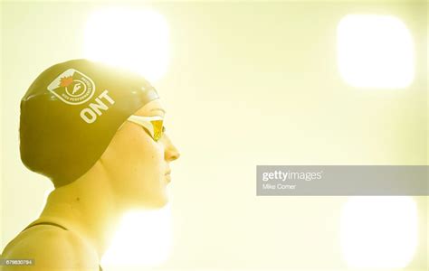 Rebecca Smith Prepares To Swim In The B Final Of The Womens 200m