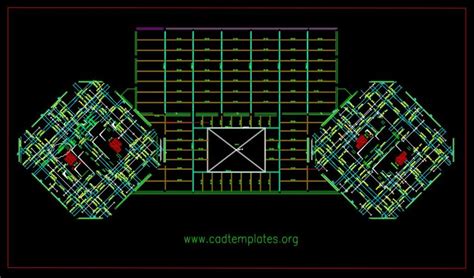 Slab Reinforcement Layout Plan Cad Templates Free DWG CAD Templates