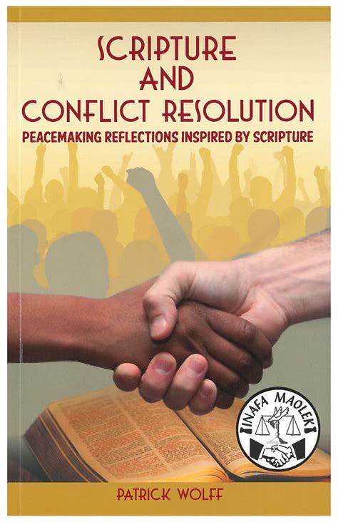 Does Scripture Offer Conflict Resolution Strategies