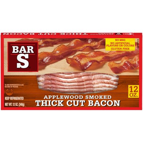 Bar S Applewood Smoked Thick C 12 Oz Shipt