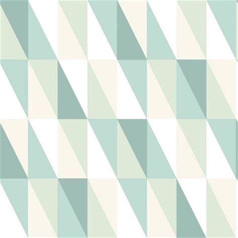 4060-138920 | Inez Teal Geometric Prisms Wallpaper