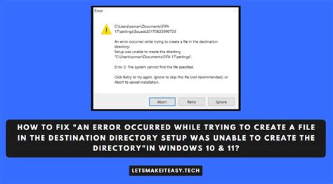 Error While Trying To Create File Apogey Fm Ru