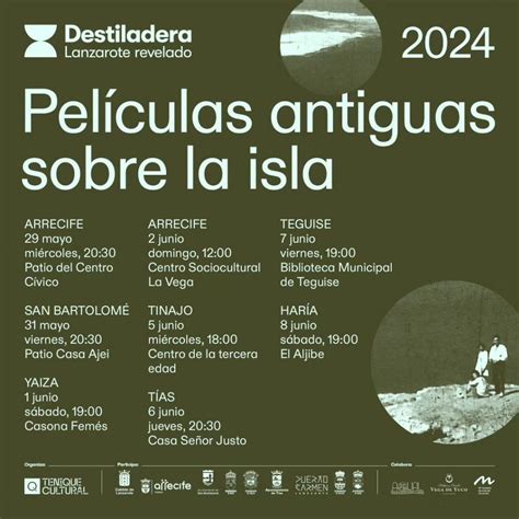 Nueva Edici N Del Proyecto Cultural Destiladera Lanzarote Revelado