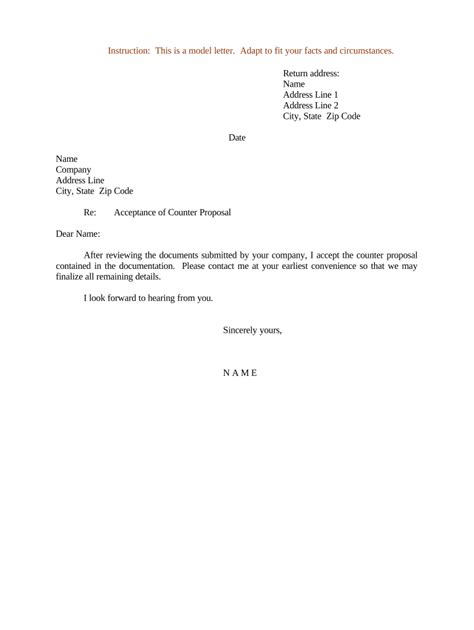 Letter Acceptance Doc Template Pdffiller