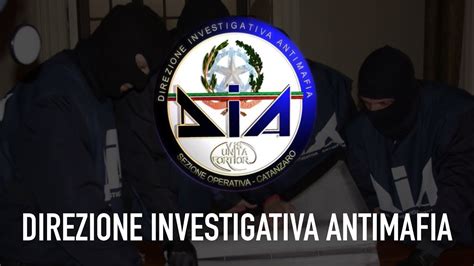 DIA Direzione Investigativa Antimafia YouTube