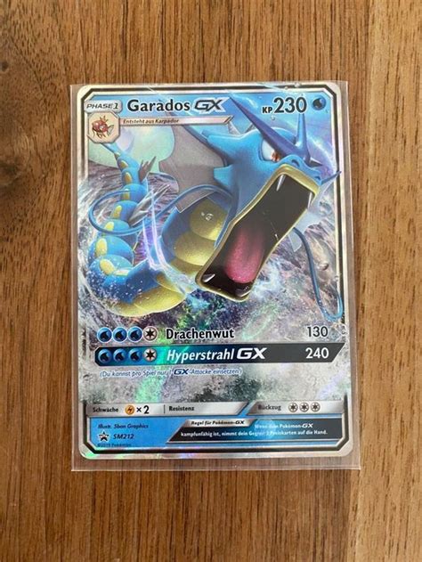 1 Pokemon Karte GX Garados Kaufen Auf Ricardo