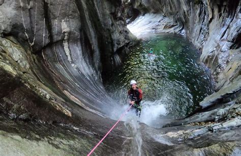 Beginner Canyoning Of Iragna Lite In Ticino