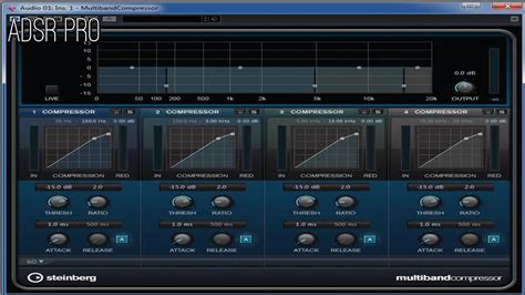 Multiband Compressor In Steinberg Cubase Pro Cubase Steinberg