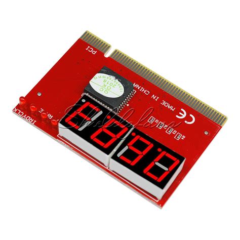 Pc Motherboard Led 4 Digit Analysis Diagnostic Test Post Card Pci Ebay