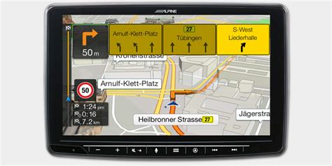 Alpine Ine F Du S Schwenkbares Navigationssystem Mit Zoll