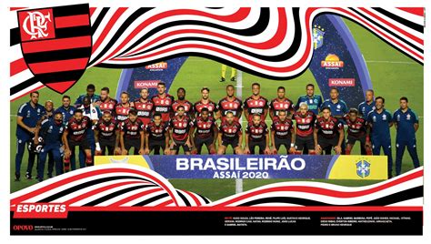 Baixe o pôster do Flamengo campeão do Brasileirão 2020