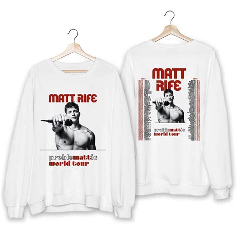 Matt Rife 2023 World Tour Shirt, Matt Rife 2023 Tour Shirt sold by ...