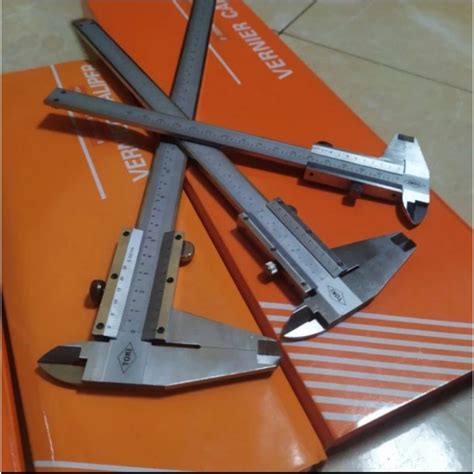 Jual Jangka Sorong 6 Sigmat Manual VERNIER CALIPER TOKI JAPAN Shopee