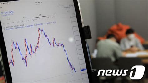 하락세 이어가는 비트코인3천700만원대 네이트 뉴스