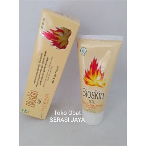 Jual Bioskin Gel Gram Untuk Luka Bakar Kesehatan Kulit Shopee