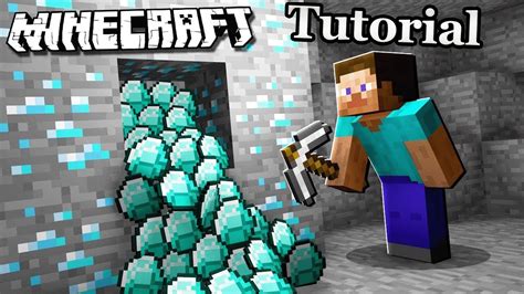 Finding Diamonds Minecraft Tutorial 5 Minecraft Minecraftsurvival Minecrafttutorial Youtube