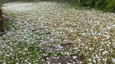 Temporali E Grandine Sul Friuli E Luglio