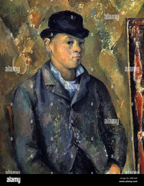 Portrait Of The Artist S Son 1890 By Paul Cezanne Stock Photo Alamy