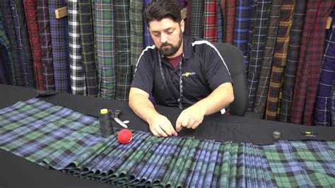 Usa Kilts Commercial Showing Clips Of How To Make A Kilt Youtube