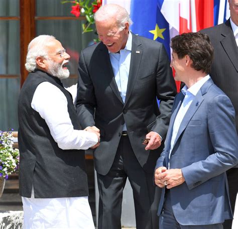 Modi Meets World Leaders At G7 Summit India News