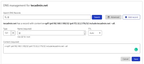 How To Generate Spf Records For Your Domain Tecadmin