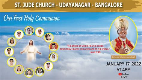 Holy Mass In Malayalam 400 Pm 17 Jan St Jude Church Udayanagar