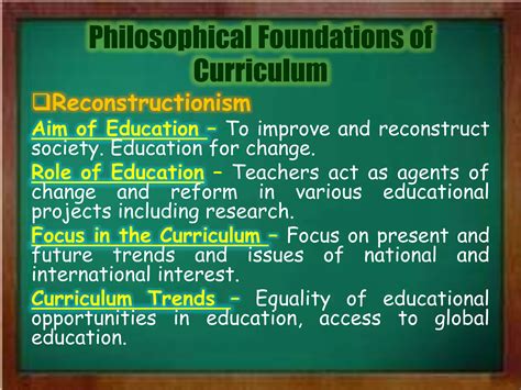 Major foundations of curriculum | PPTX