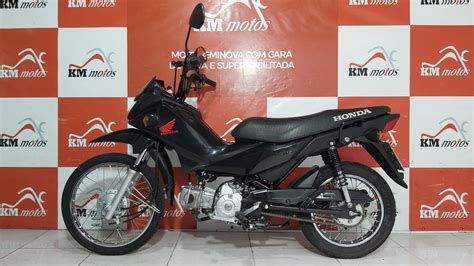 Honda Pop I Preta Km Motos Sua Loja De Motos Semi Novas