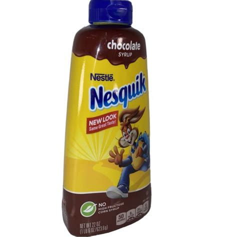 Nestle Nesquik Chocolate Syrup Oz Plastic Bottle For Sale Online Ebay