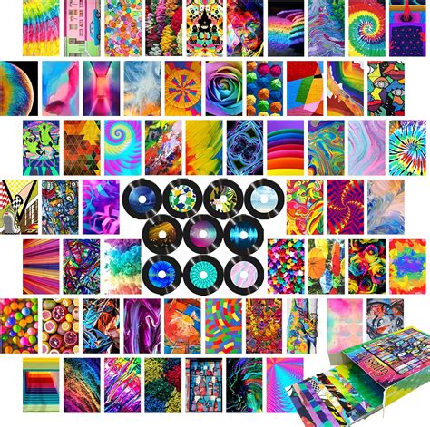 Buy 70pcs Indie Aesthetic Room Decorations Wall Collage Kit Aesthetic Pictures Photo Collage