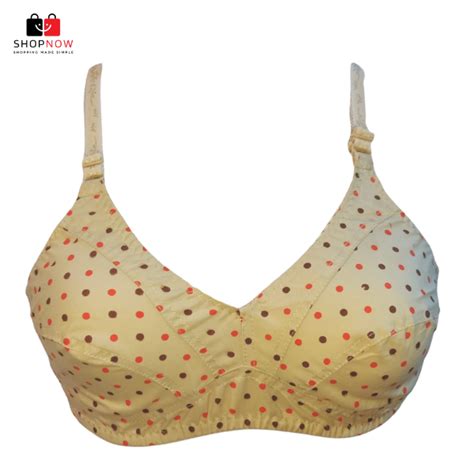 Printed Cotton Bra