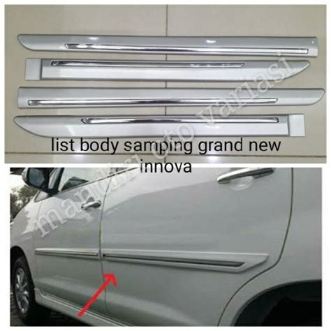 Jual List Body Samping Side Moulding Grand New Innova Shopee Indonesia