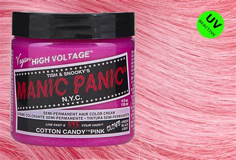 Cotton Candy Pink Manic Panic High Voltage Classic Cream Hair Colour