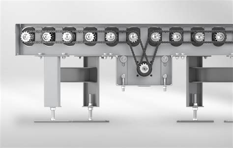 Roller conveyor curve chain driven | ALFOTEC