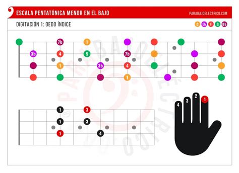 Pentat Nica Menor En El Bajo C Mo Se Toca Pdf