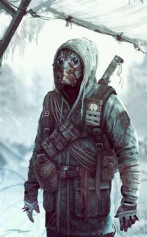 Winter survivor | Post apocalyptic art, Character design, Character art