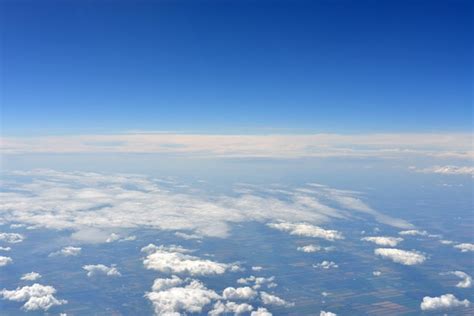 Vista De Las Nubes Desde El Avi N Foto Premium