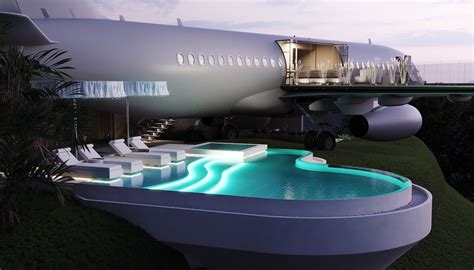 Retired Boeing 737 Is Transformed Into A Luxury Villa On The Cliffs Of