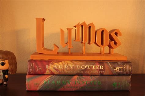 Lumos Harry Potter Spell Inspired Lumos 3D print in your | Etsy