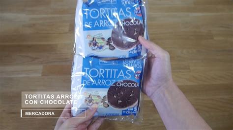 Tortitas De Arroz Con Chocolate De Mercadona YouTube